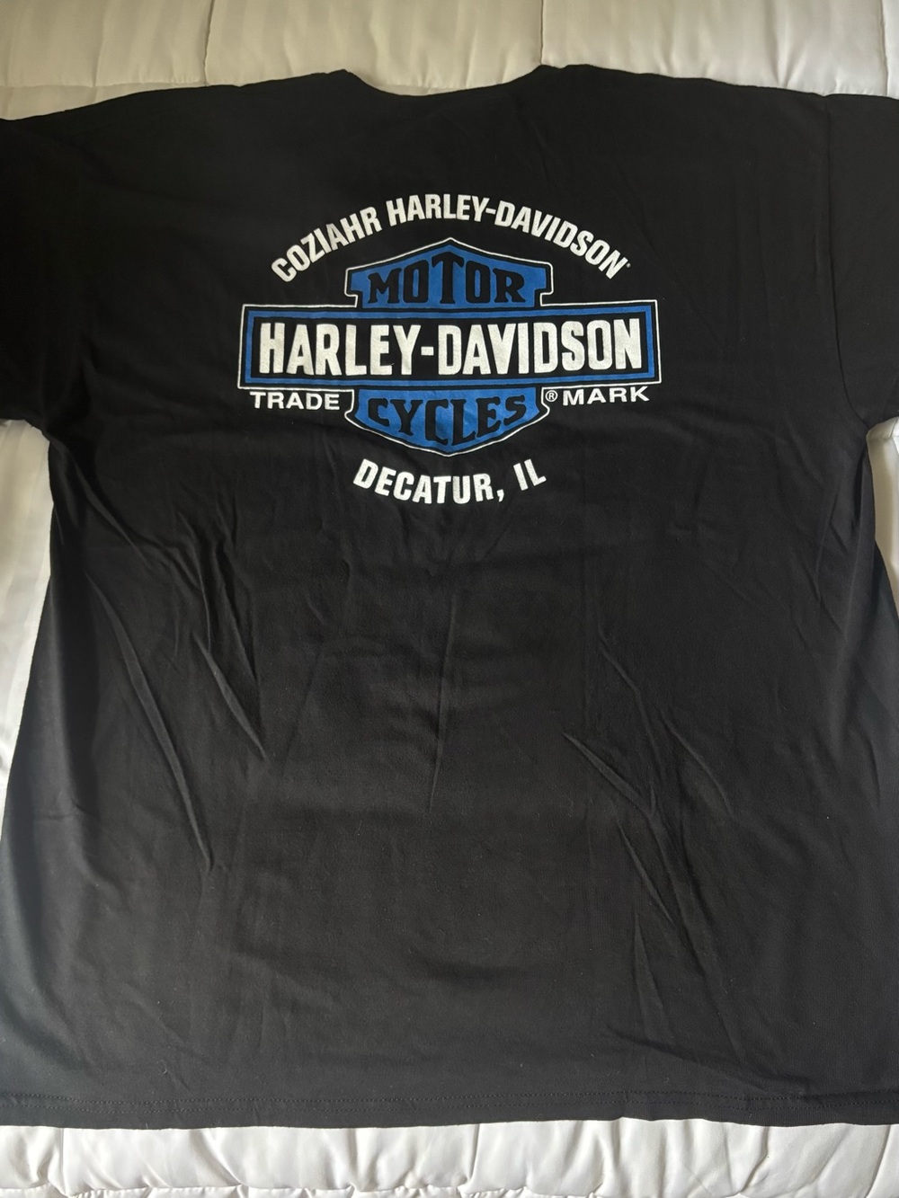 Harley-Davidson Black Tee Shirt size XL from Harley Decantur, IL - Picture 6 of 7